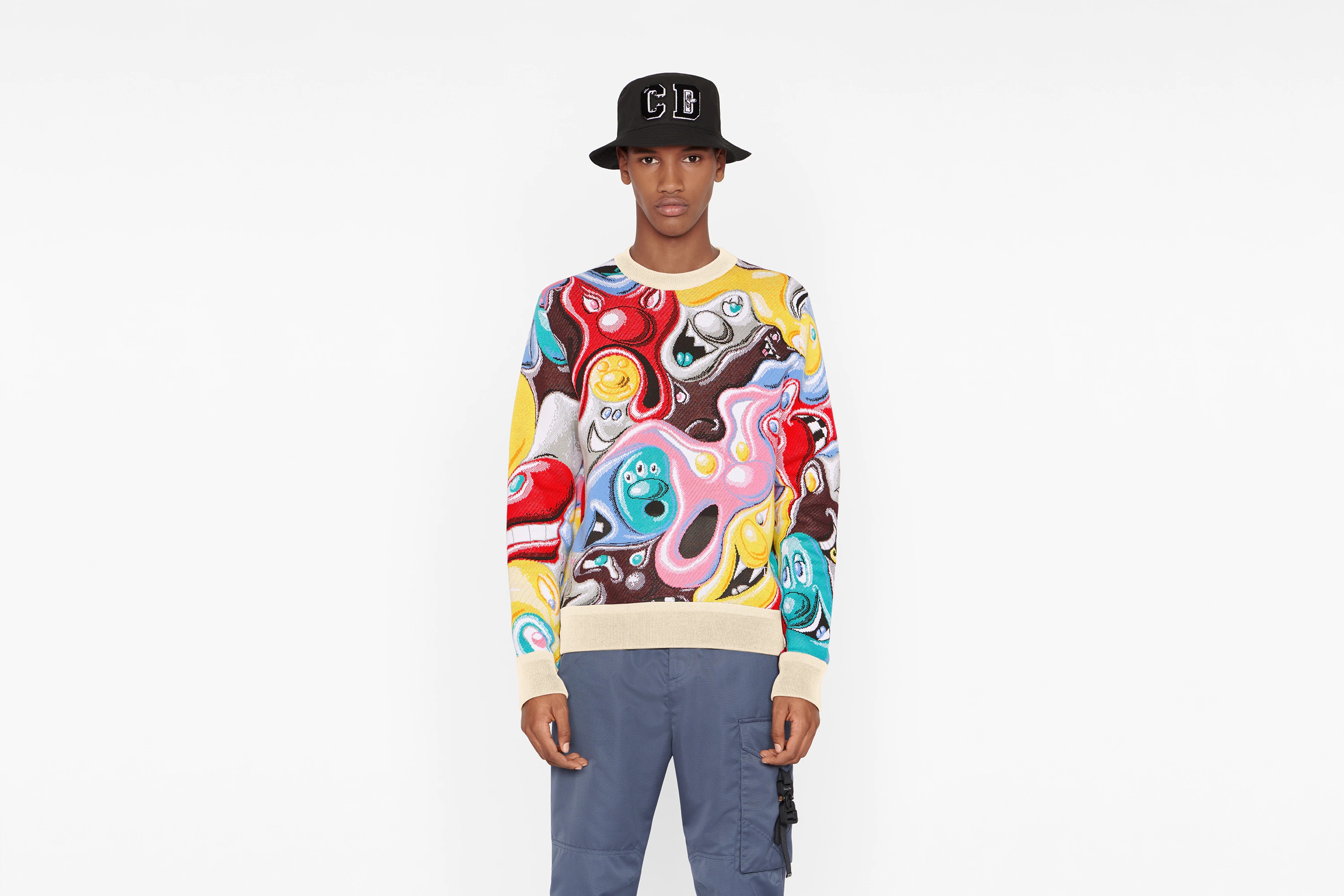 Oversized DIOR AND KENNY SCHARF Sweater - 5