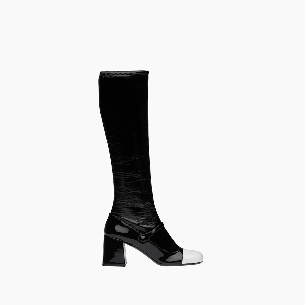 Patent leather boots - 4