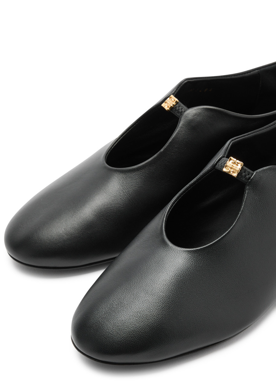 Givenchy 4G Leather Ballet Flats - 3