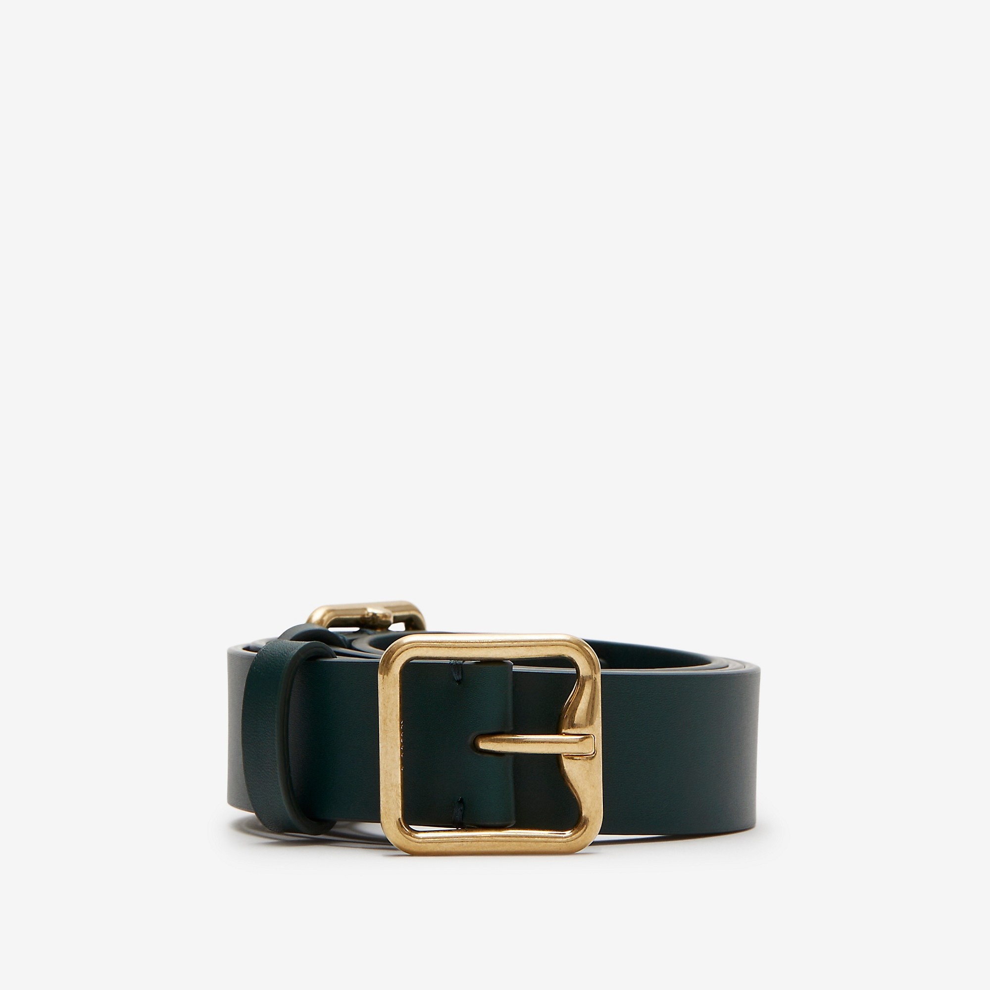 Leather Double B Buckle Belt - 1