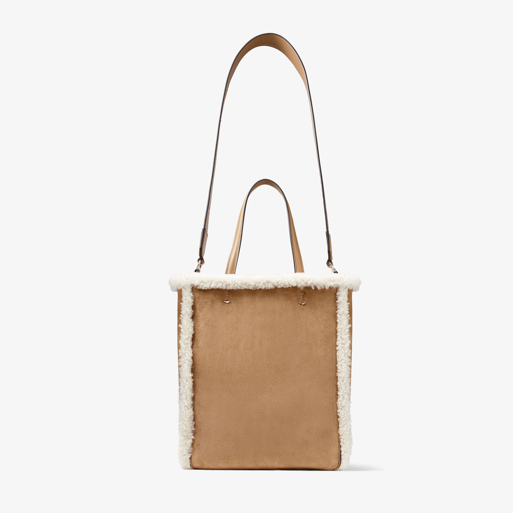 Lenny North-South M
Rattan Suede Tote Bag - 5