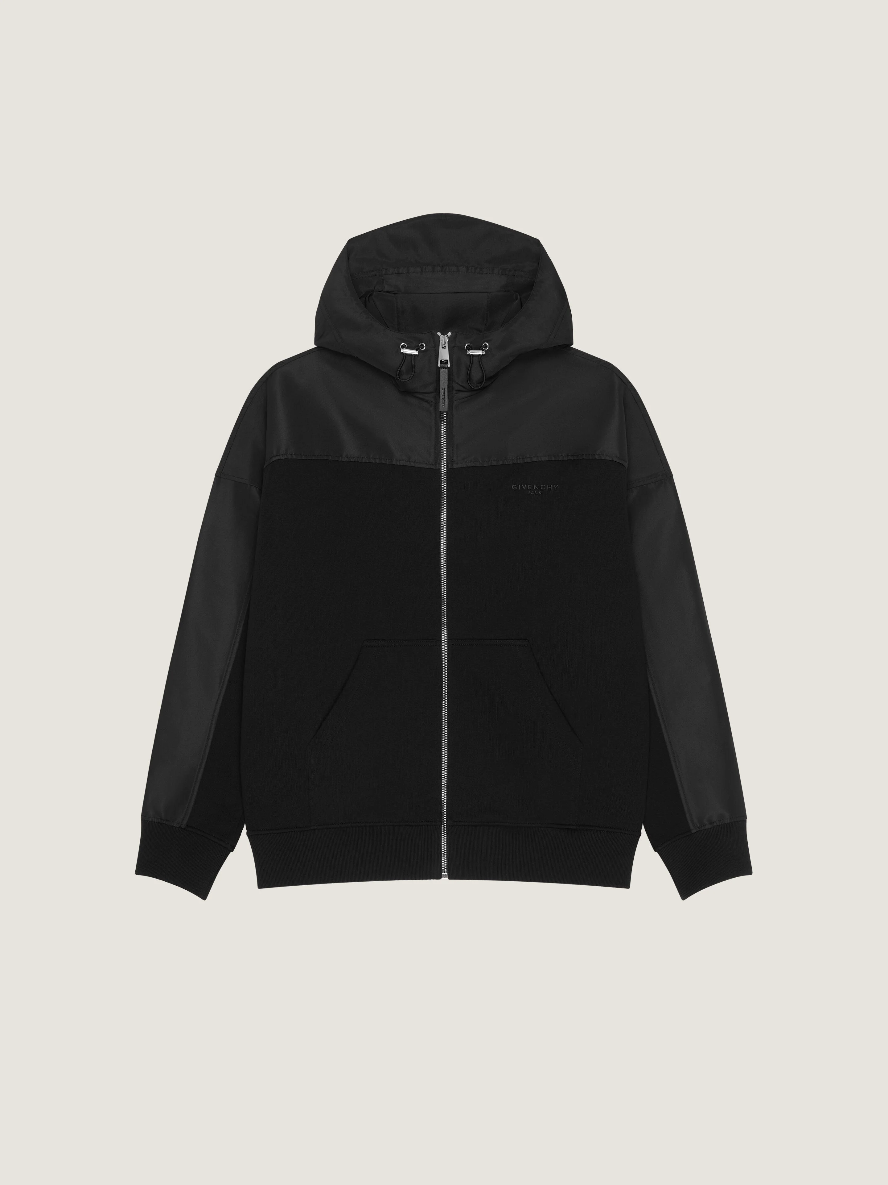 WINDBREAKER IN POLYFAILLE EMBROIDERED GIVENCHY PARIS - 1