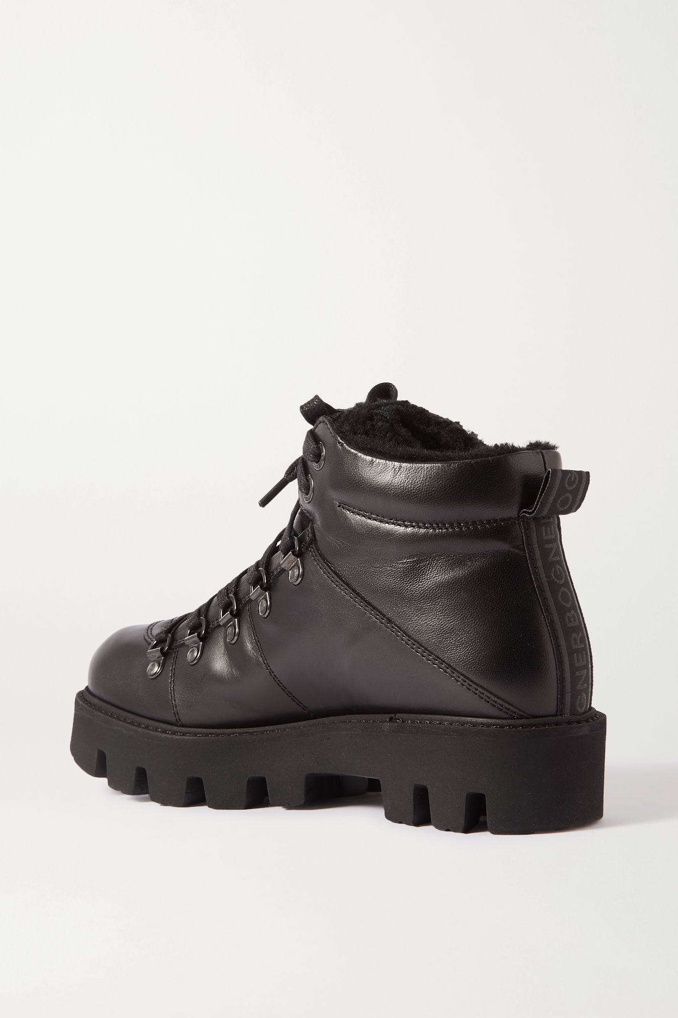 Copenhagen shearling-lined leather ankle boots - 3