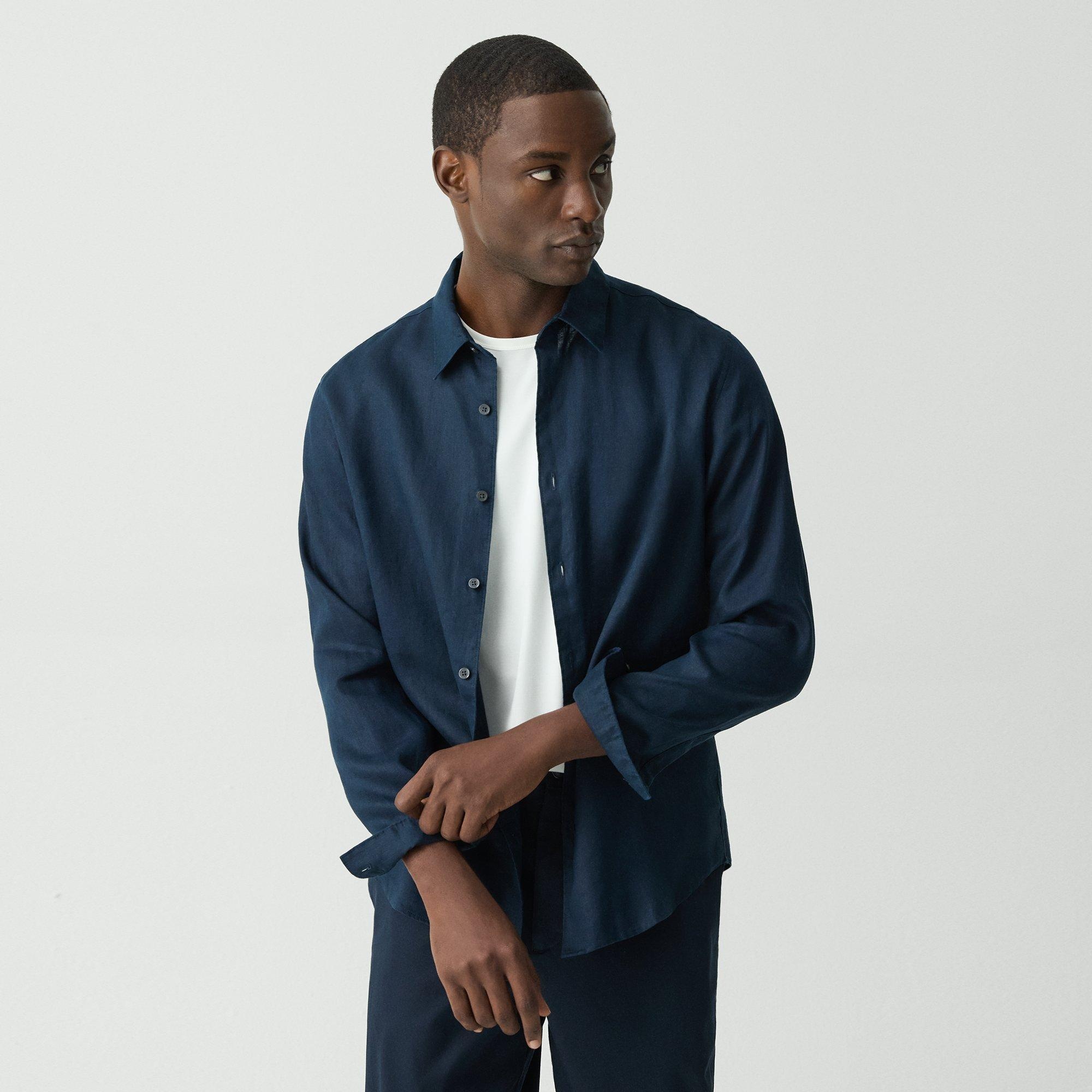 Irving Shirt in Relaxed Linen - 2