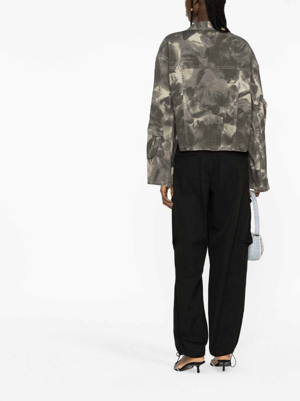 abstract-print jacket - 3
