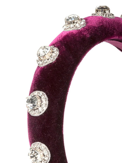 Jennifer Behr crystal-embellished headband outlook