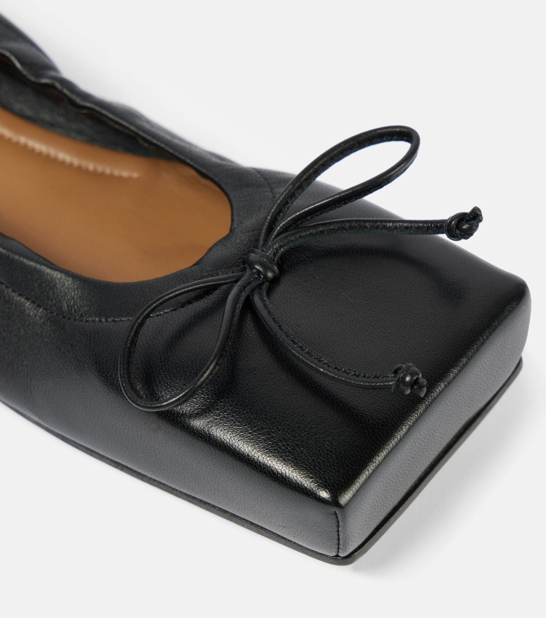 Ballet leather ballet flats - 5