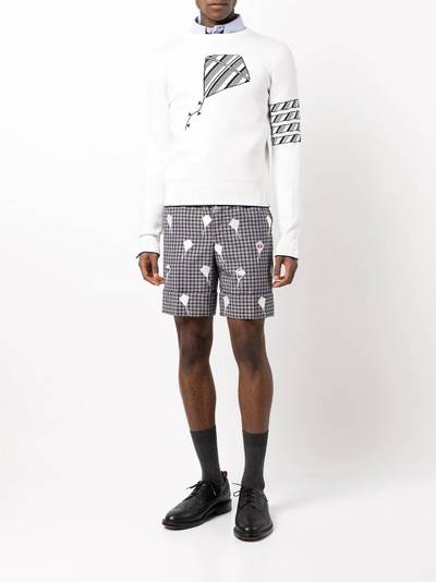 Thom Browne 4-Bar Kite jumper outlook