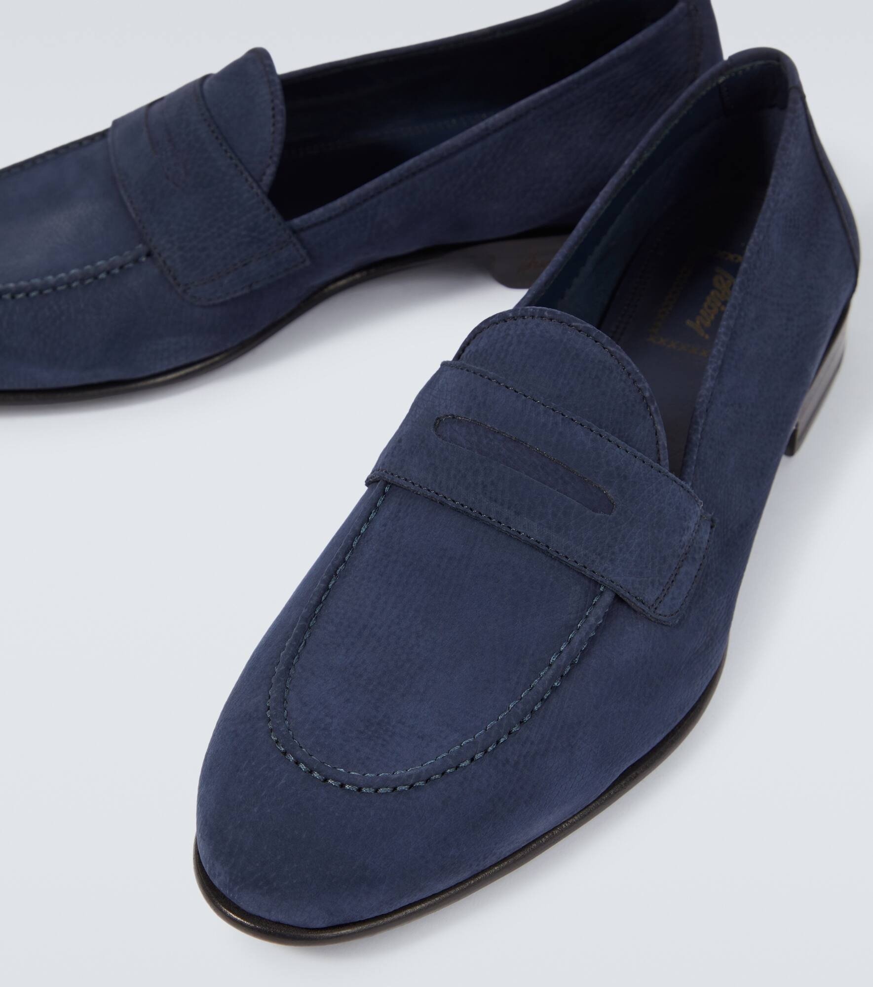 Nubuck penny loafers - 3