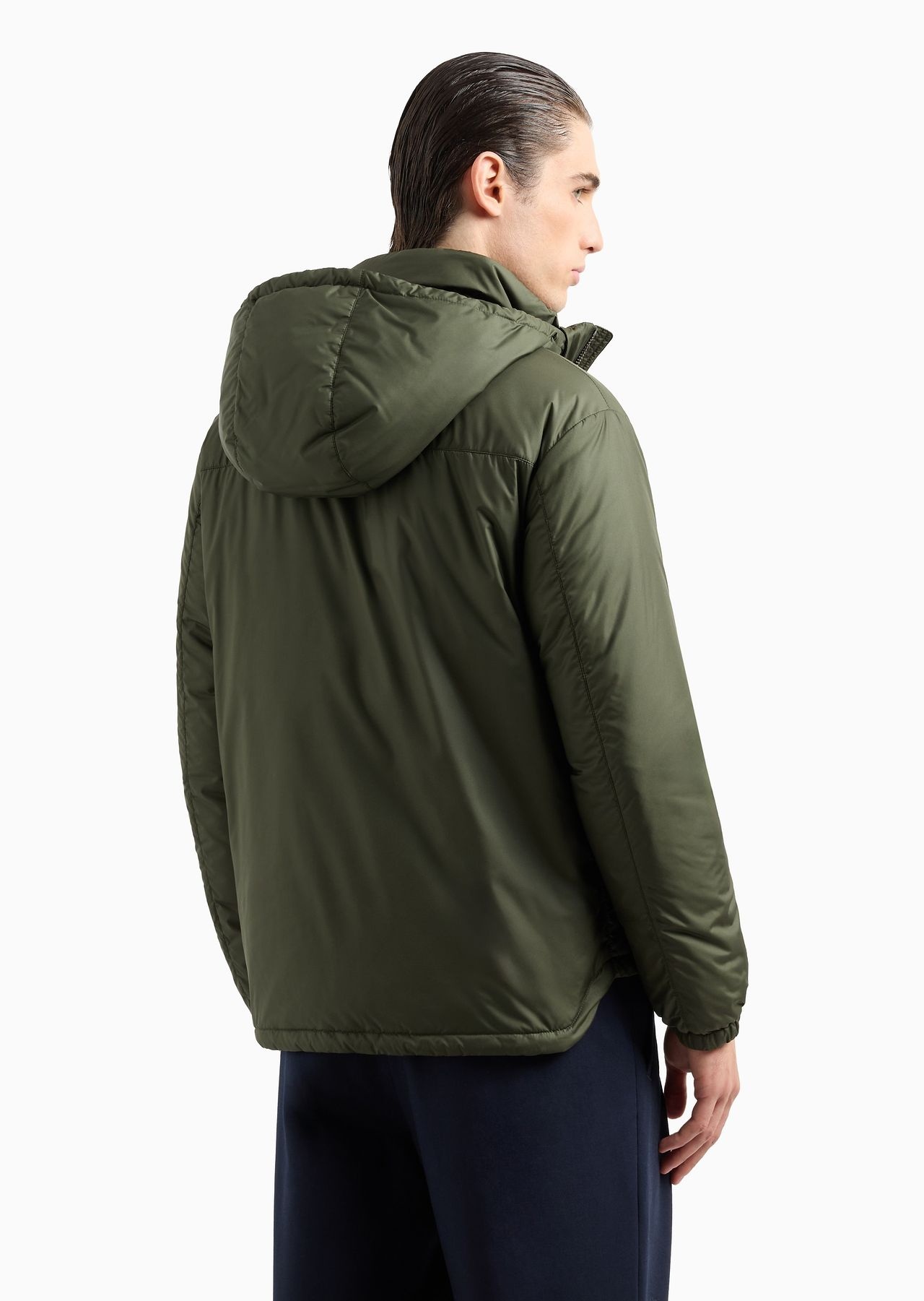 Hooded blouson with goose-down padding ASV - 3