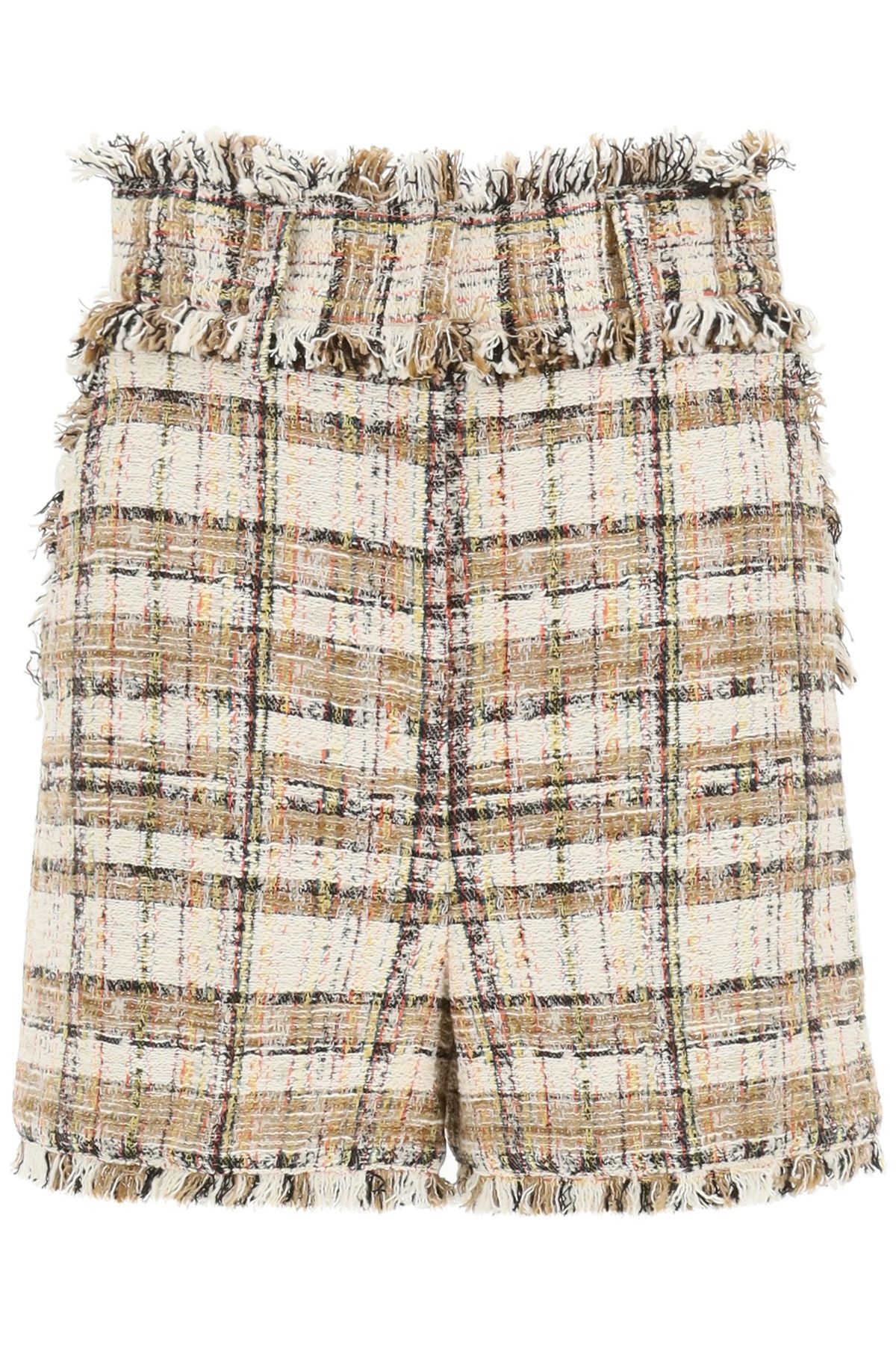 TARTAN TWEED  SHORTS - 1