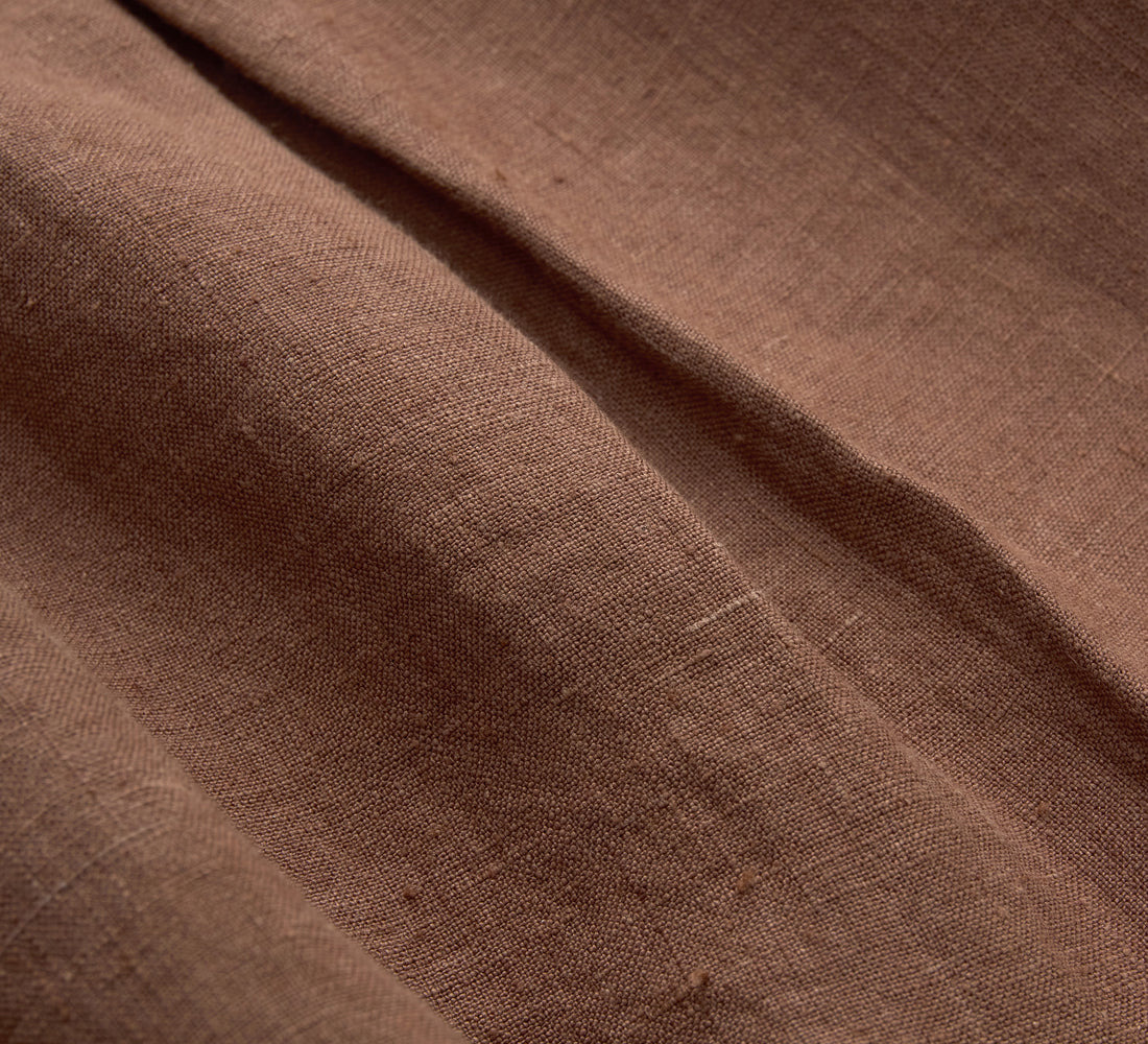 Club Collar Shirt - Rust Hemp - 5