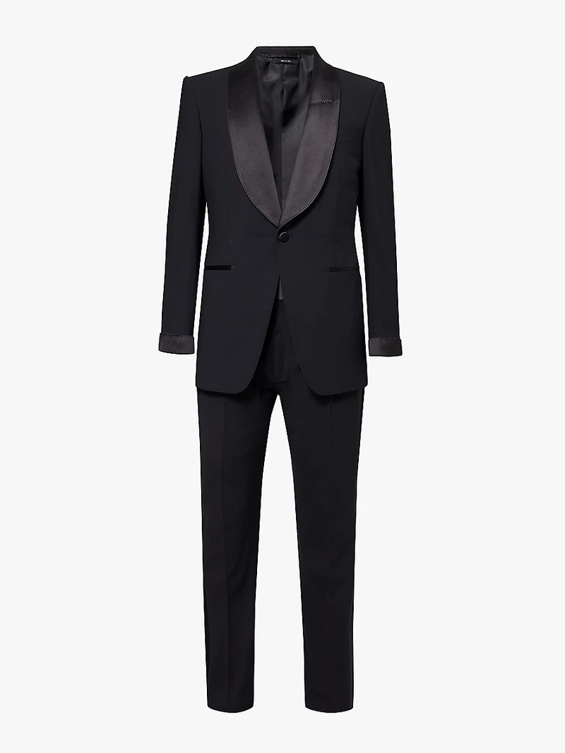 Atticus regular-fit wool suit 1