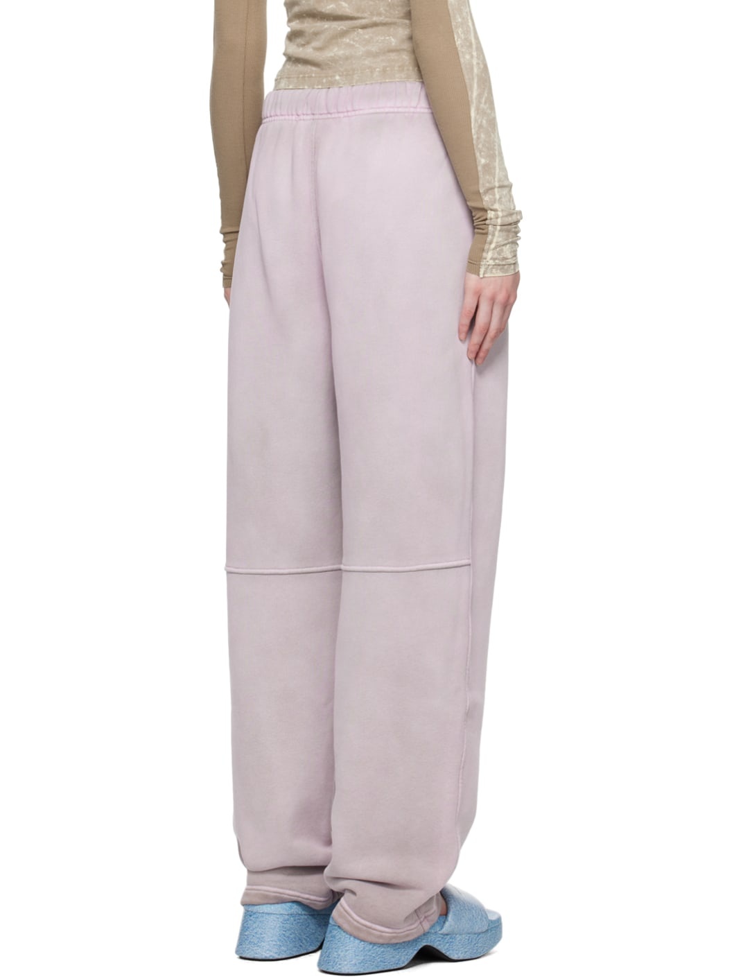 Pink High-Rise Lounge Pants - 3