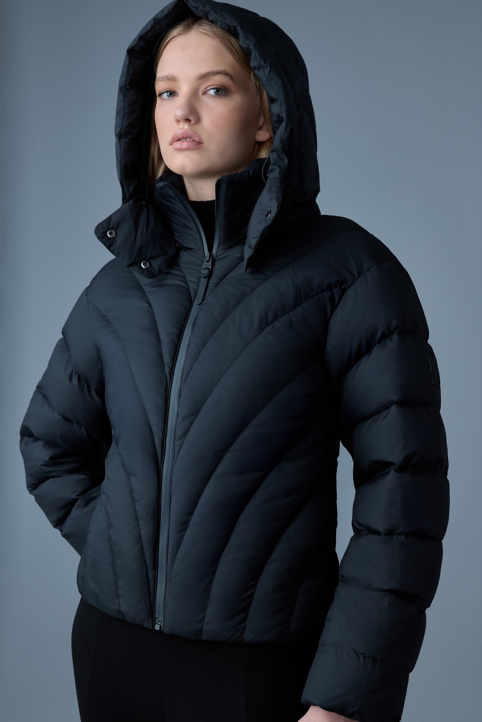 HOPE Softwash rounded quilt down jacket - 5