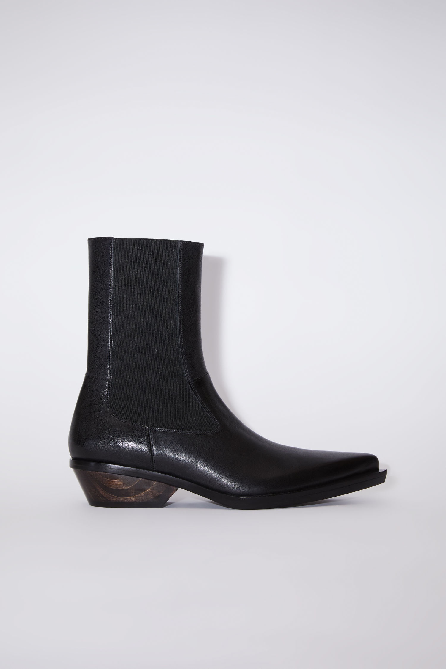 Pointed boots - Black - 1