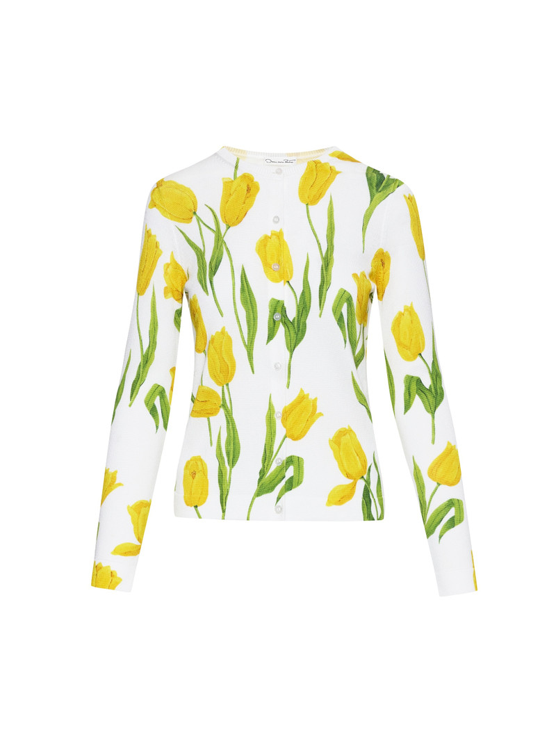 TULIP PRINTED CARDIGAN 1
