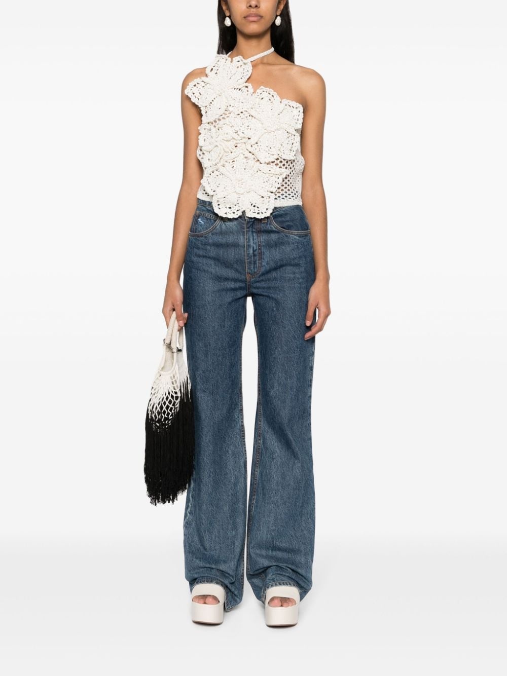 Nazanin crochet-knit top - 2