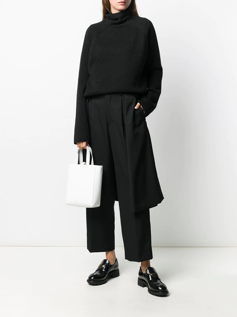 deconstructed skirt trousers - 2