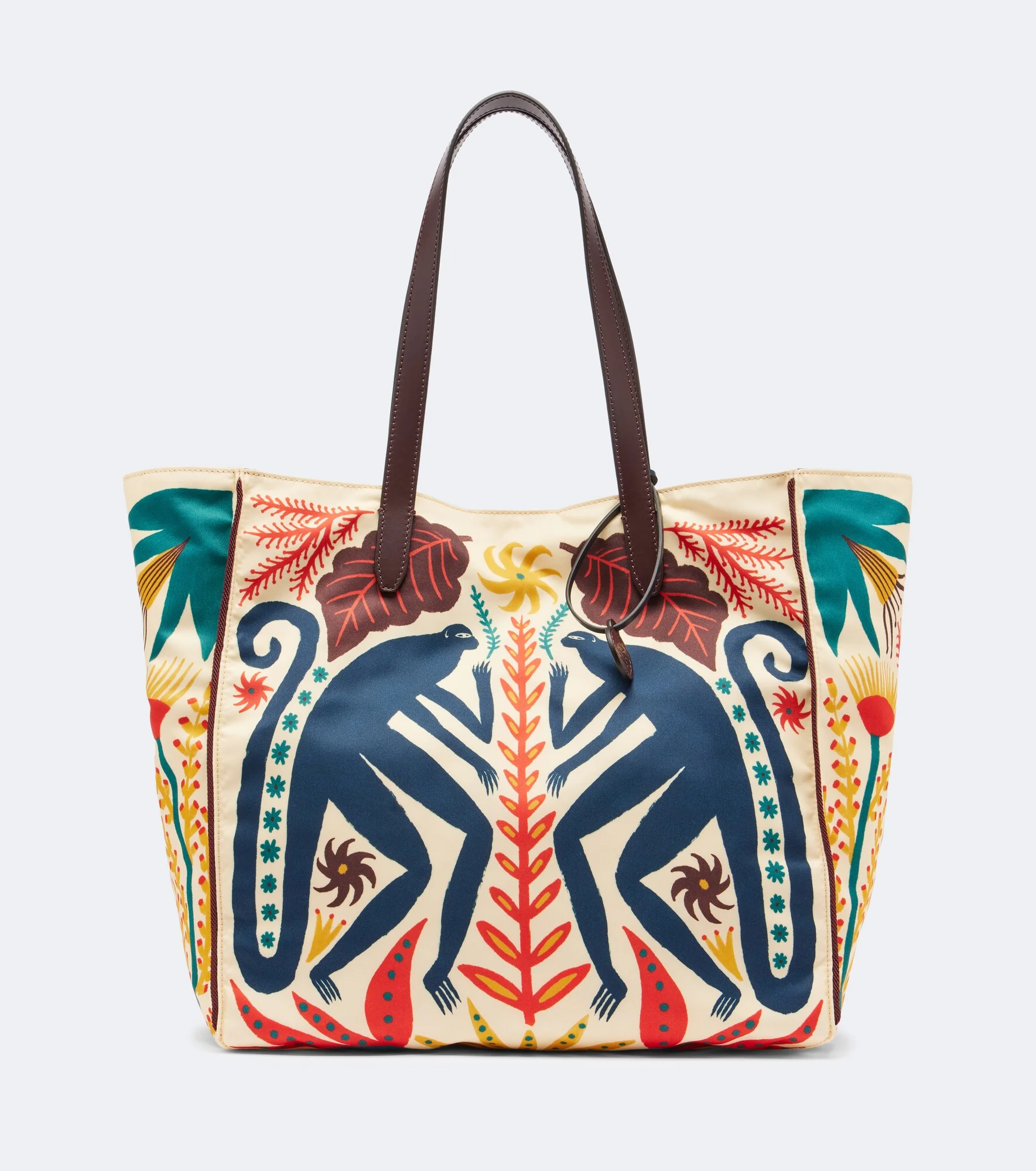 Tabby Large printed tote bag - 1