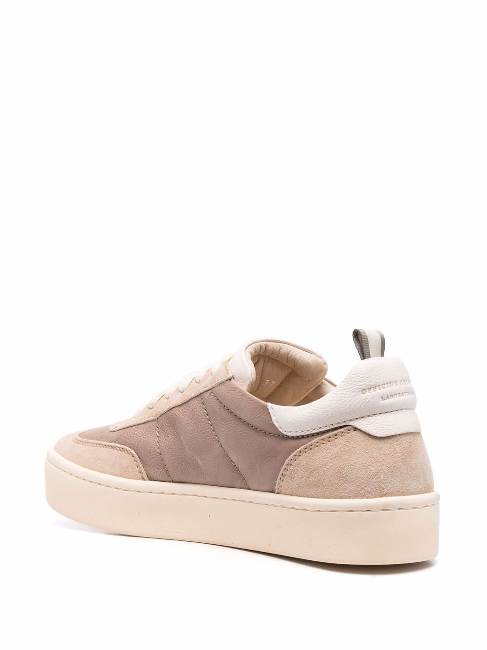 Kombined low-top sneakers - 3
