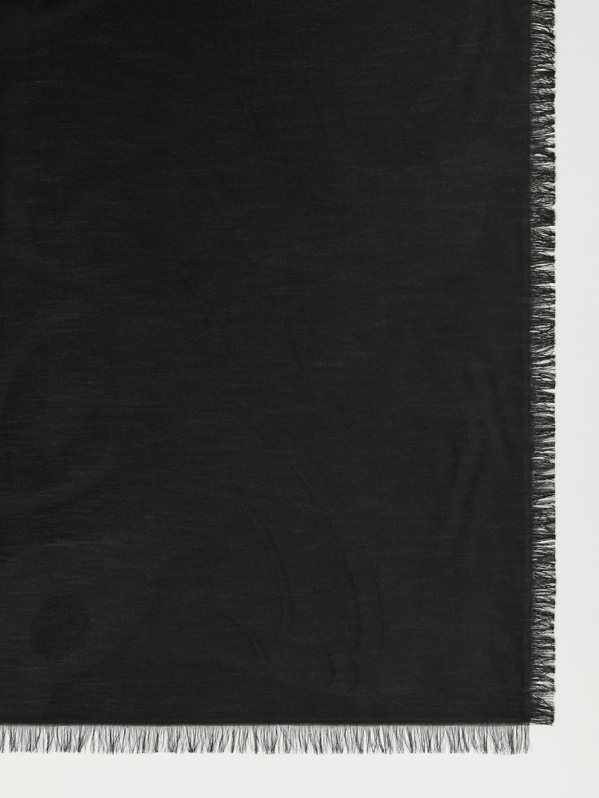 EGUALE Jacquard silk and cotton stole - 2