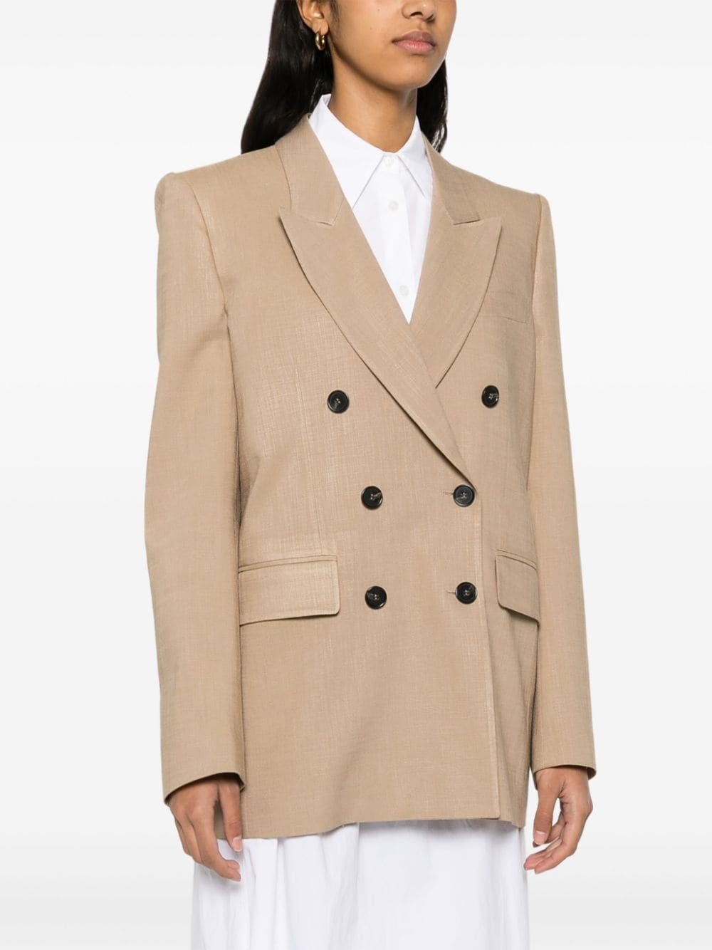 double-breasted blazer - 3