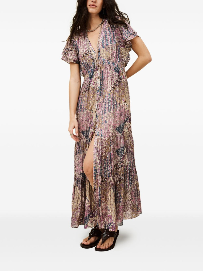 ba&sh Pareta V-neck floral-print dress outlook