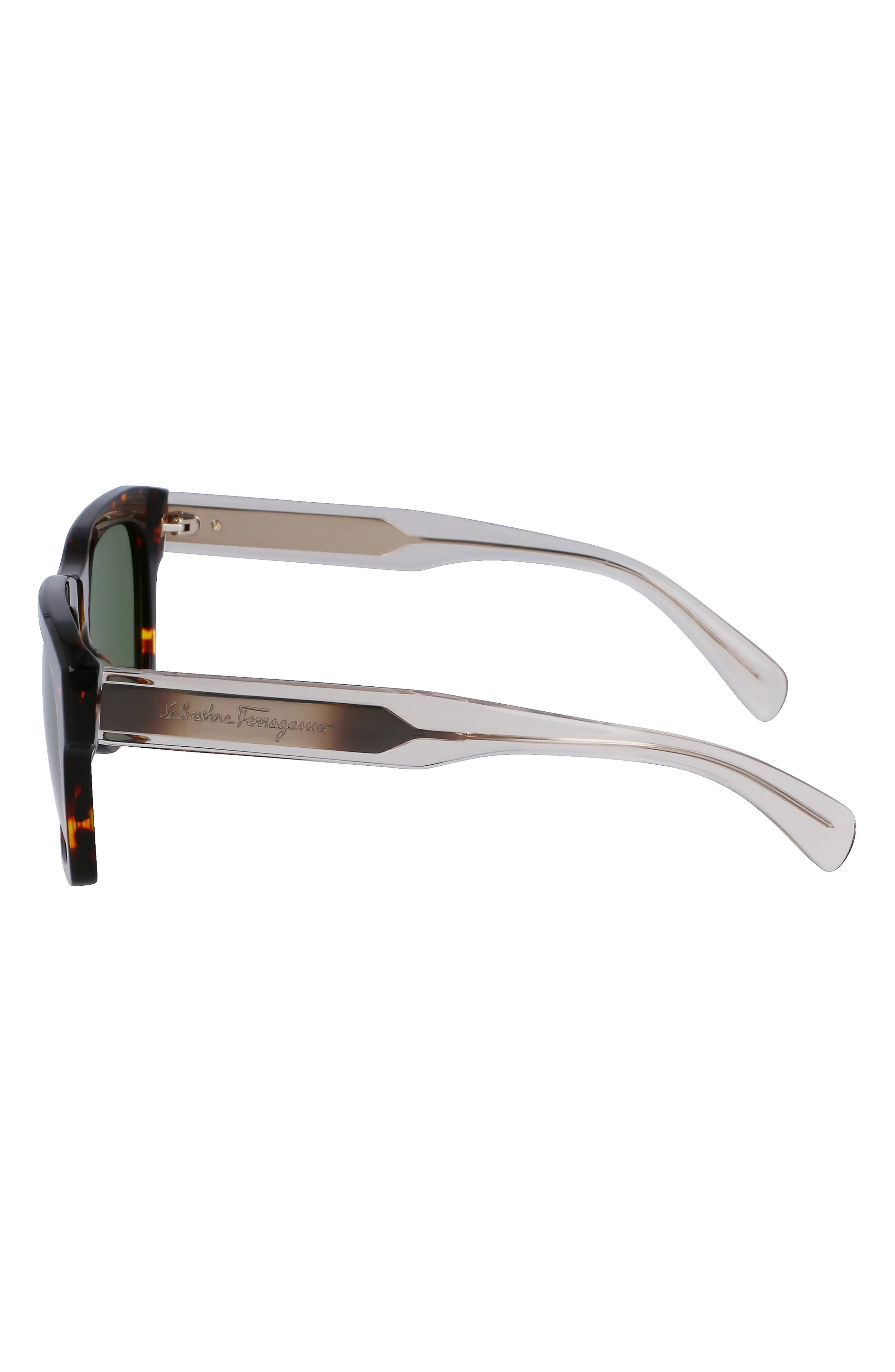 56mm Polarized Rectangular Sunglasses - 3