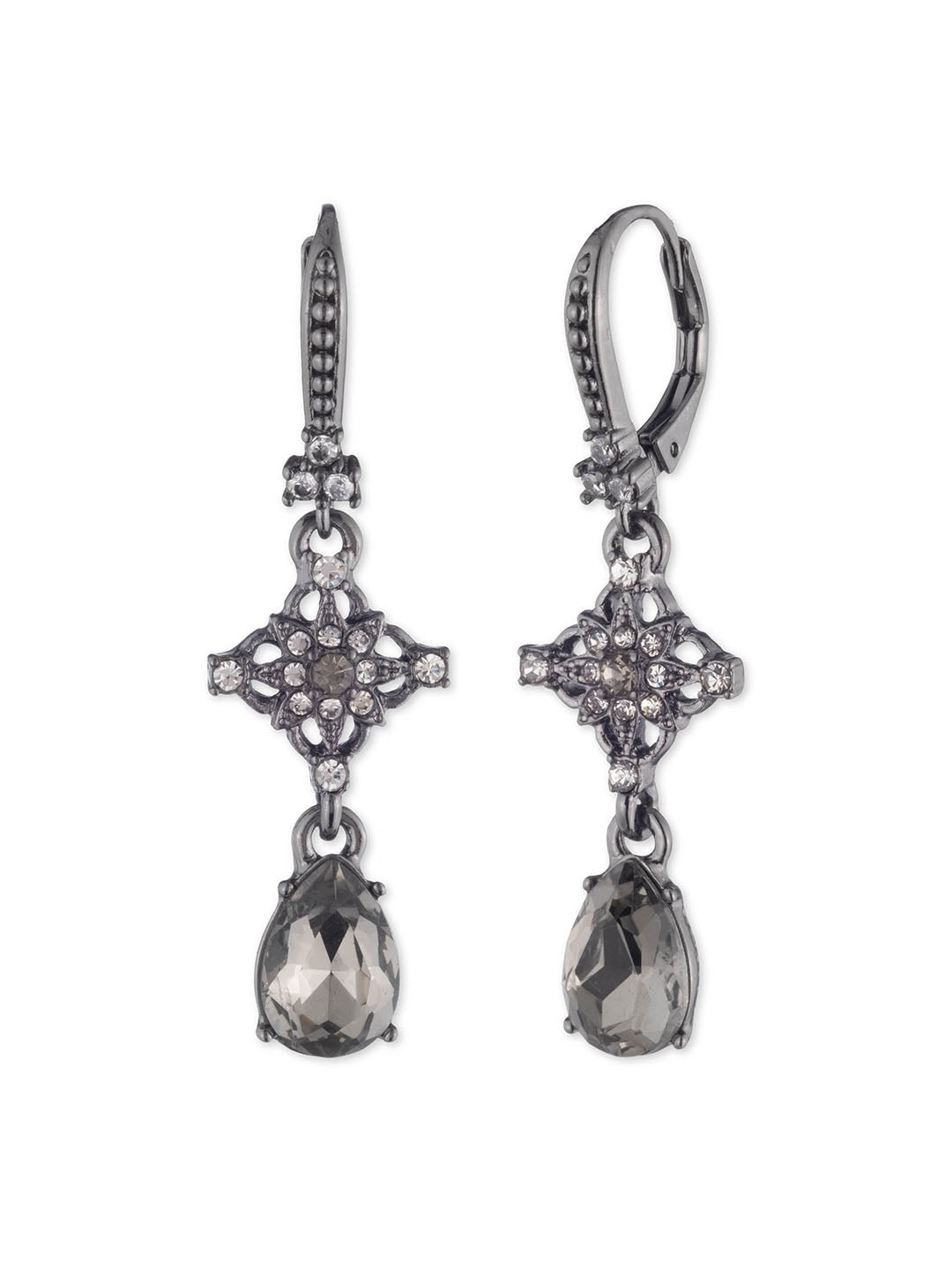 LACE STONE DROP EARRING - 1