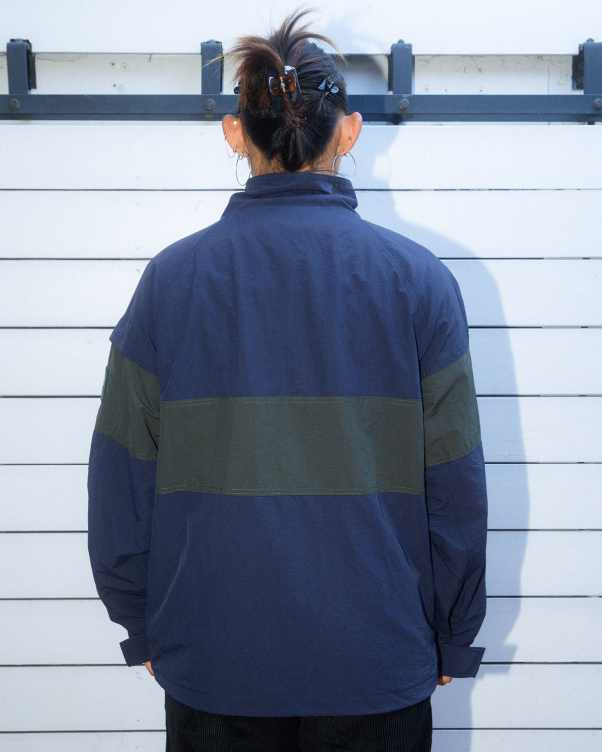 Paneled Snow Jacket - Navy - 10