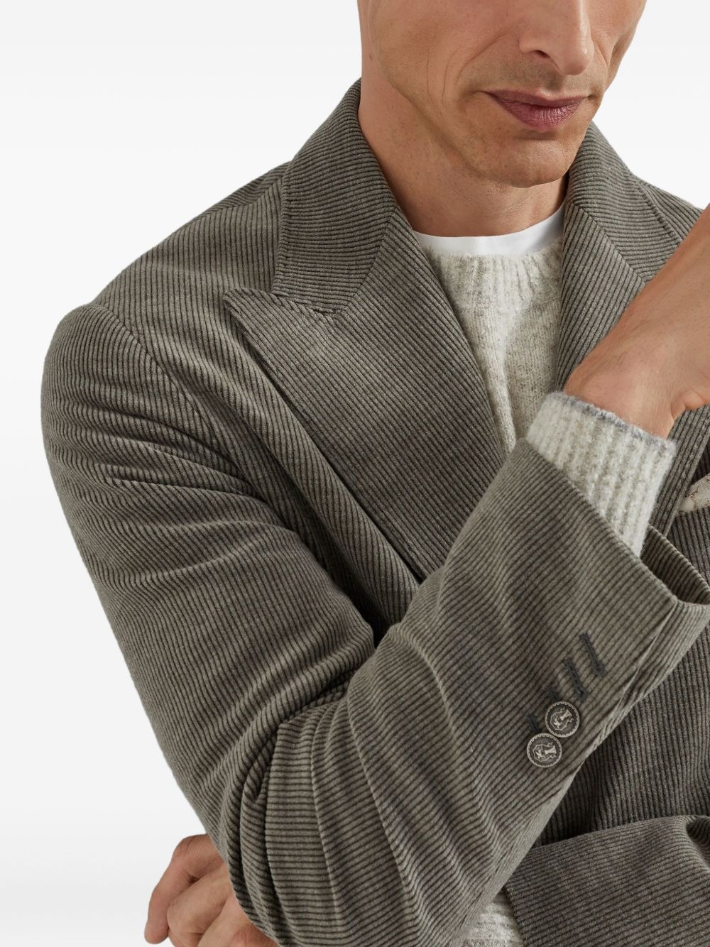 striped blazer - 5