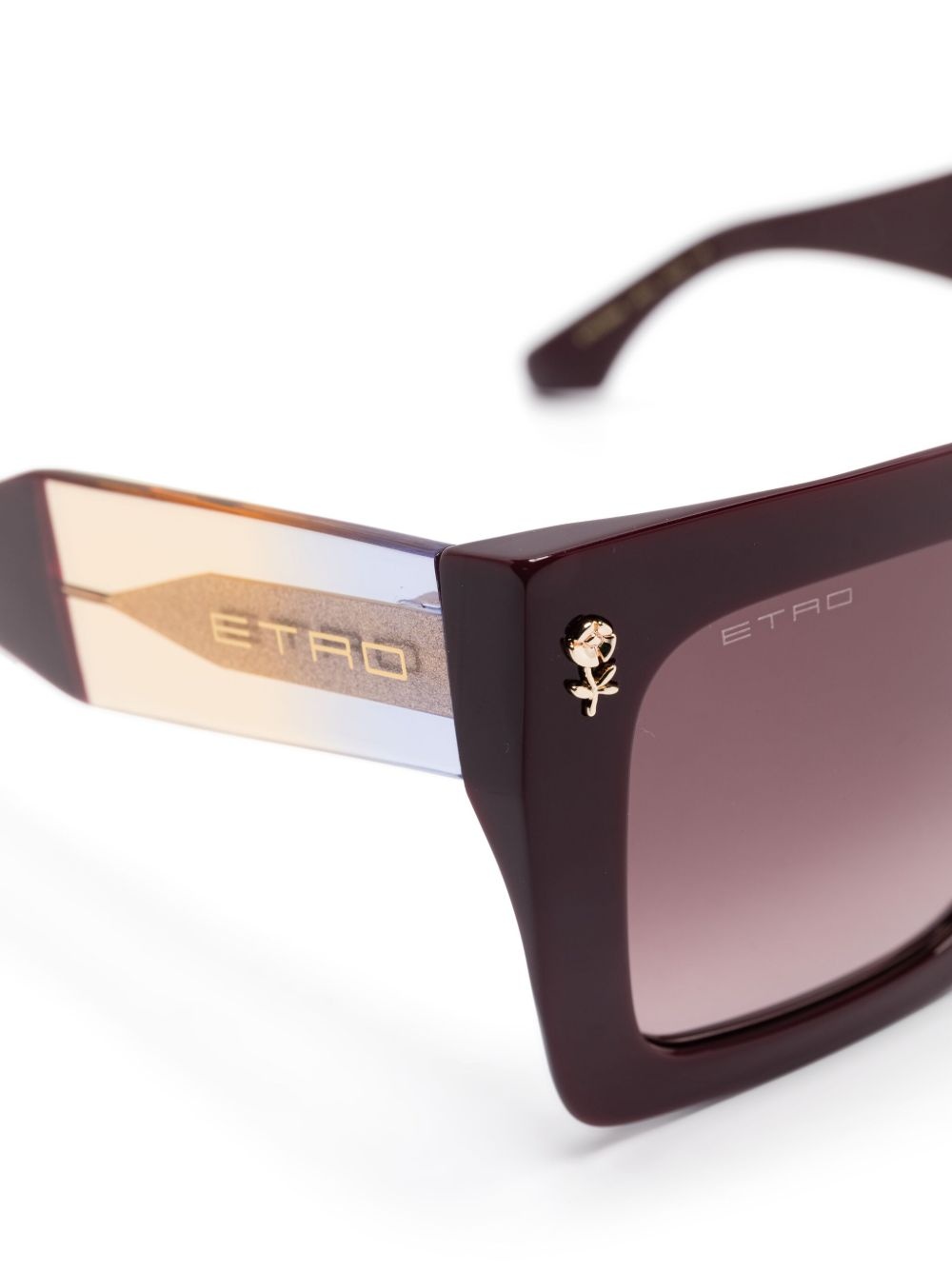 square-frame sunglasses - 3