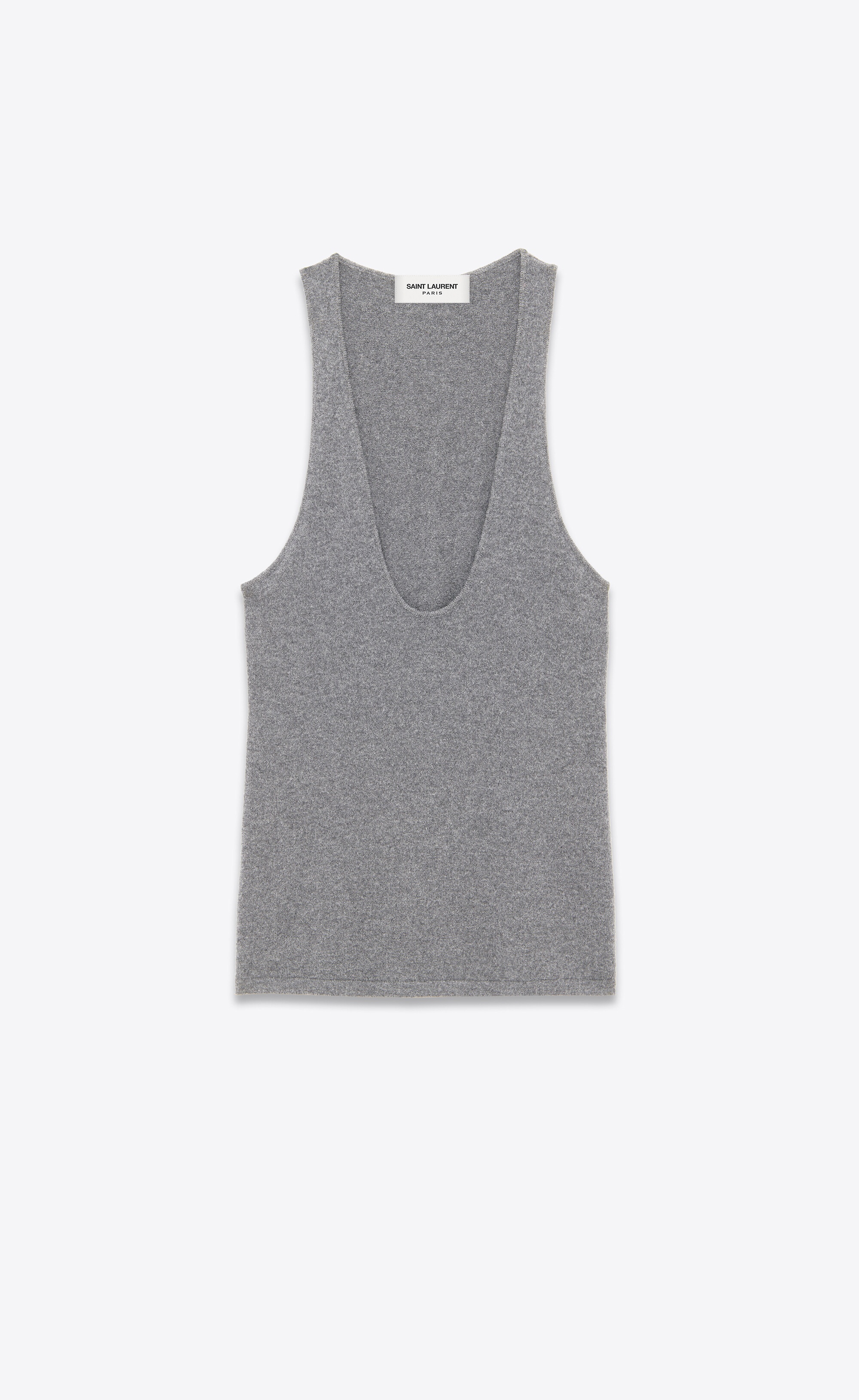 tank top in cashmere - 1