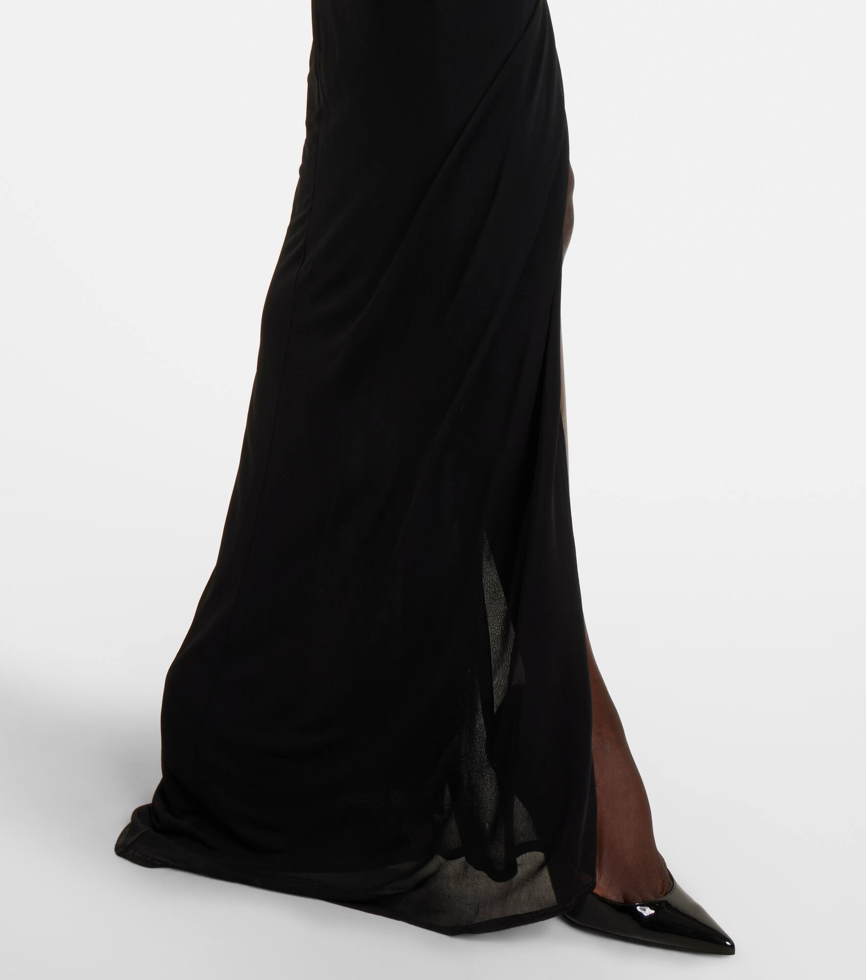 Cutout jersey gown - 6