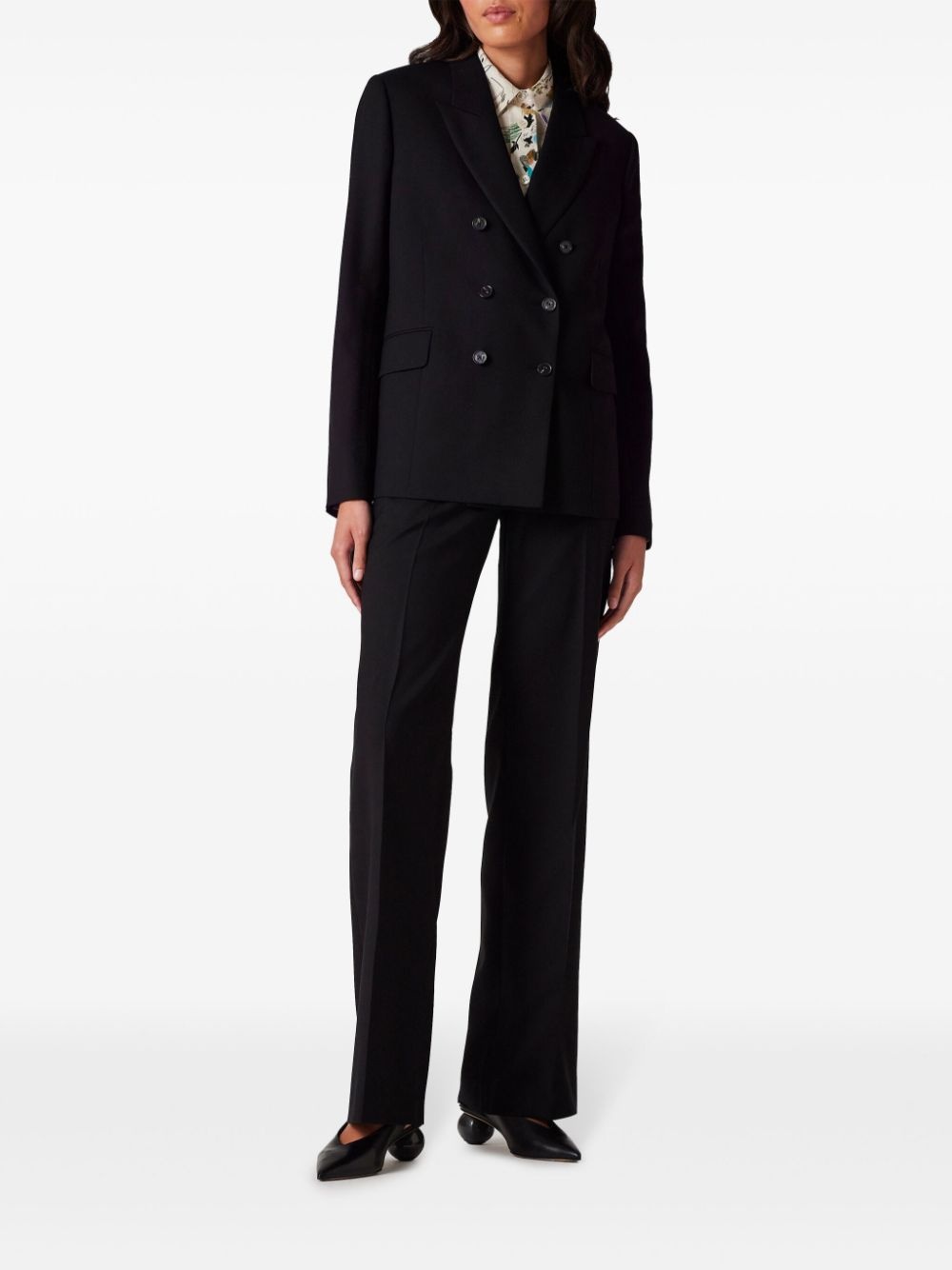 wool blazer - 2