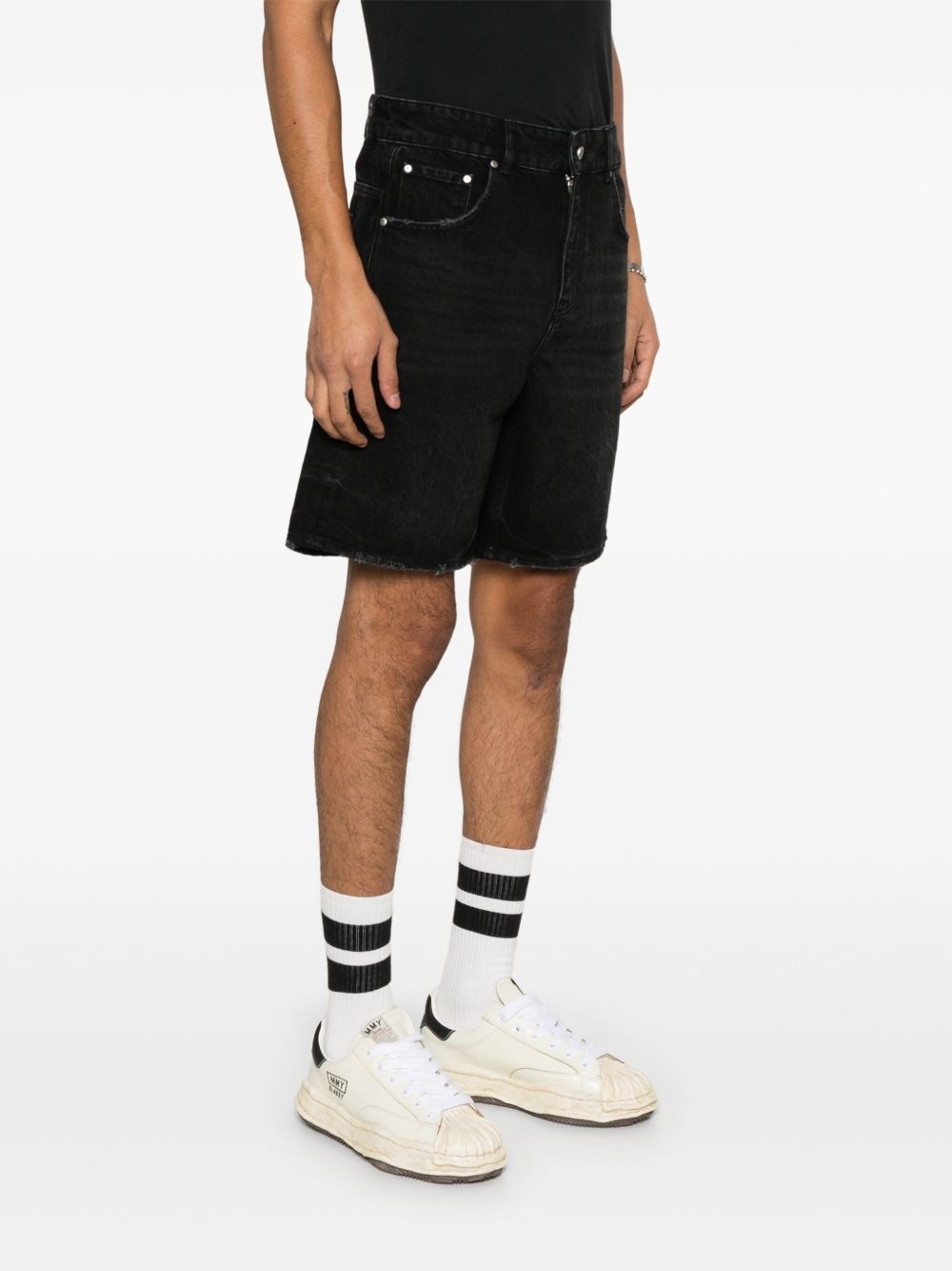 R10T Tailored denim shorts - 3