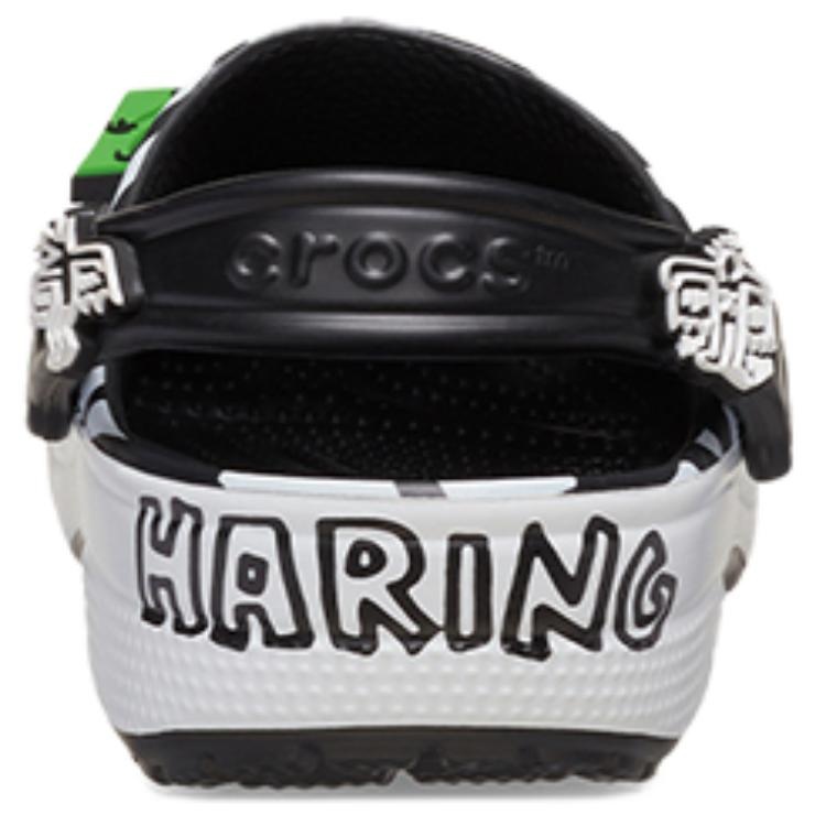 Crocs x Keith Haring Classic Clog 'Black White' 209488-001 - 6