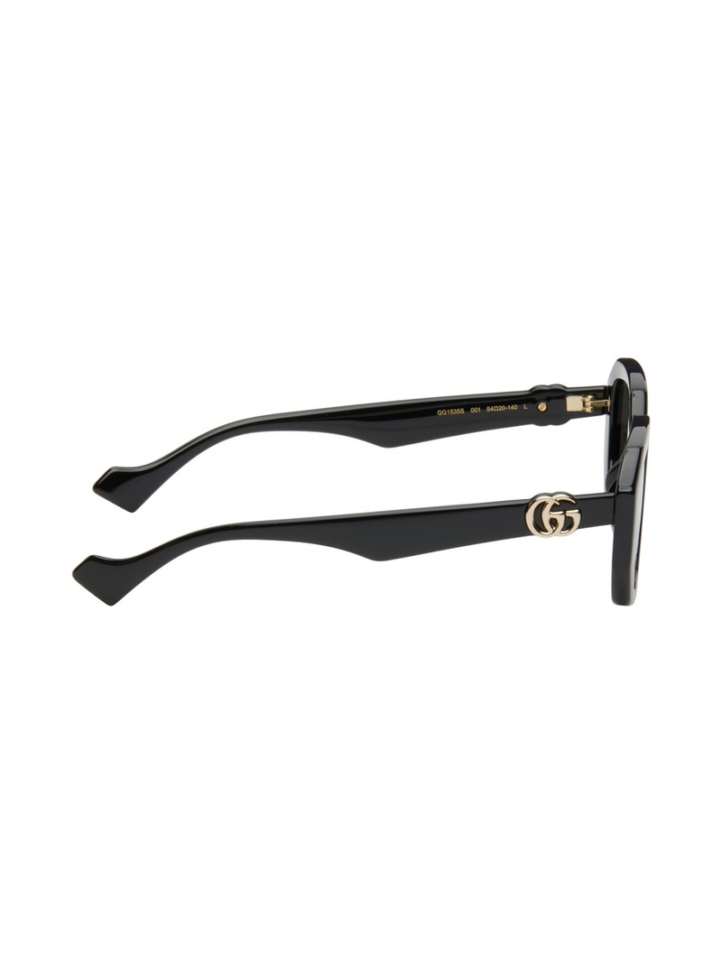 GUCCI Black Rectangular Sunglasses outlook