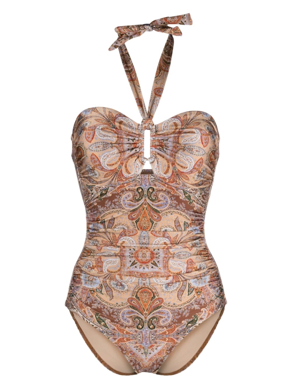 Devi paisley-print swimsuit - 1