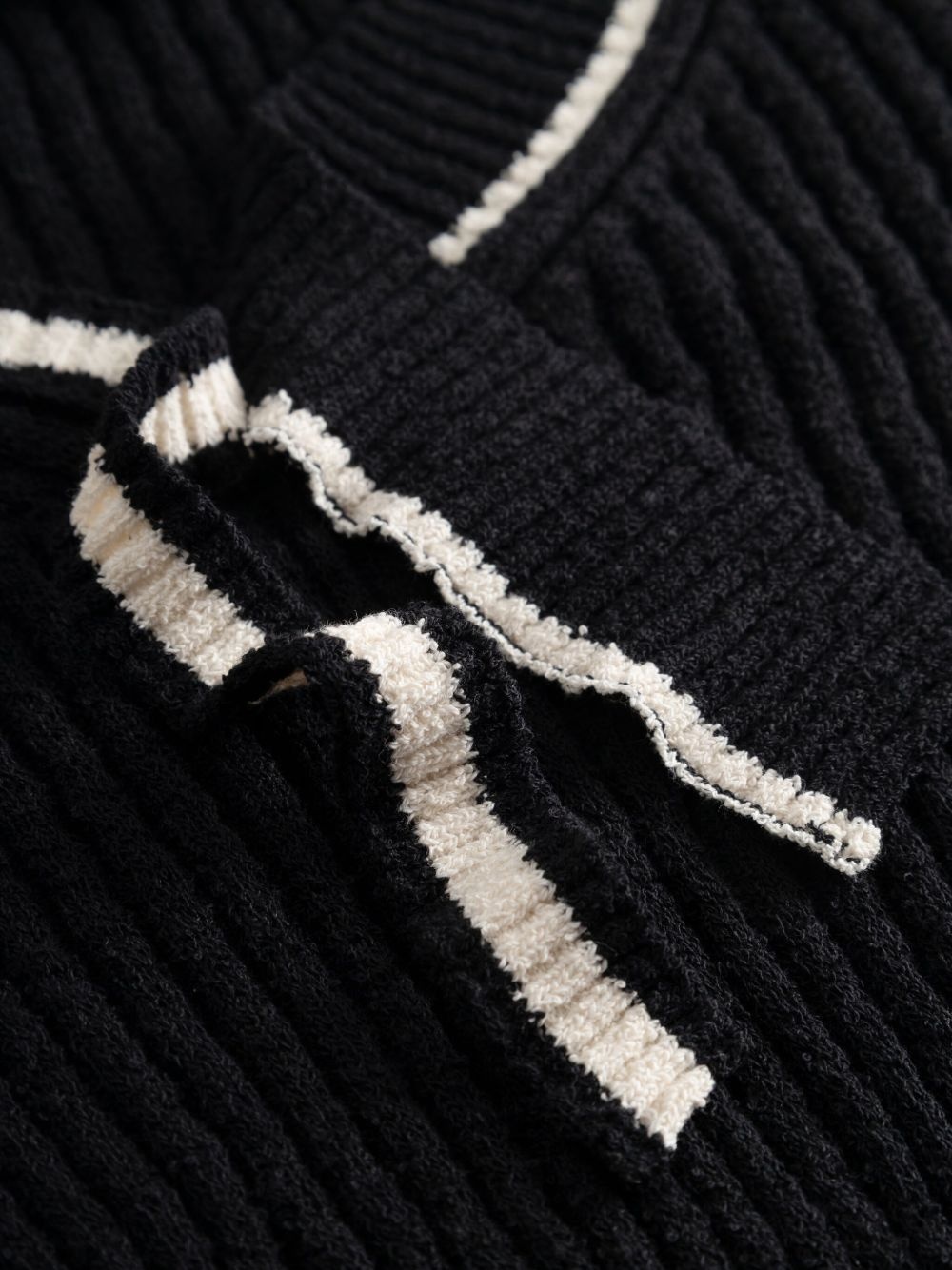 Varsity knitted top - 4