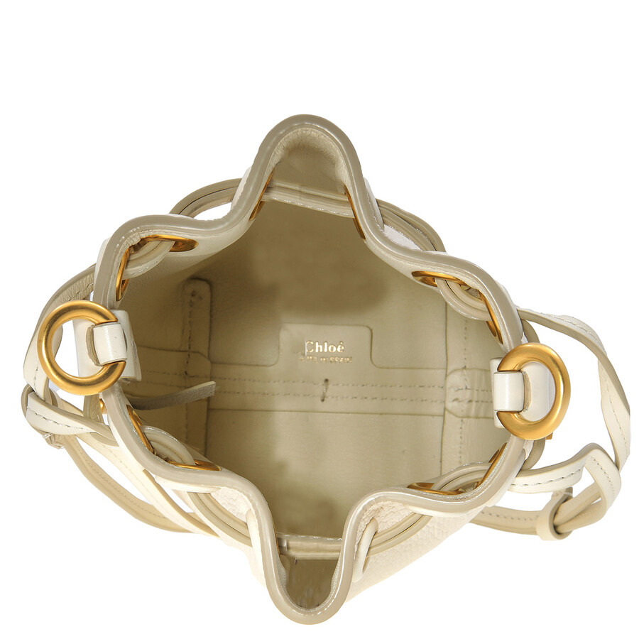 Chloe Marcie Grained Leather Micro Bucket Bag - 5