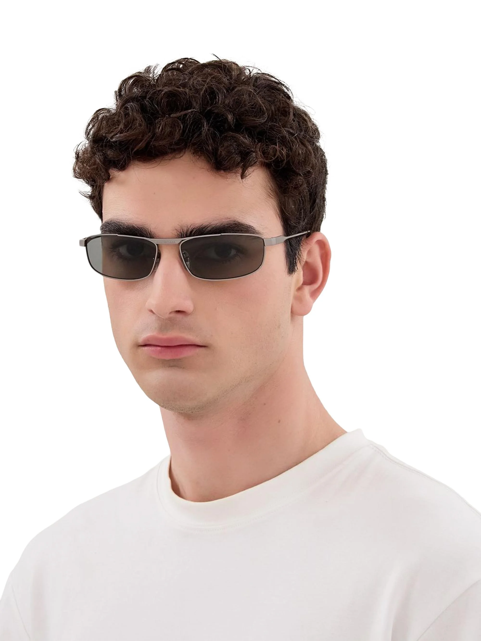 Men's Tag 3.0 61MM Rectangular Sunglasses - Ruthenium Black - 1