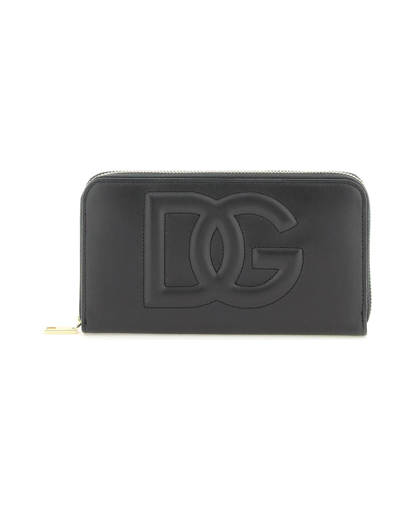 Zip Around Leather Wallet - 1