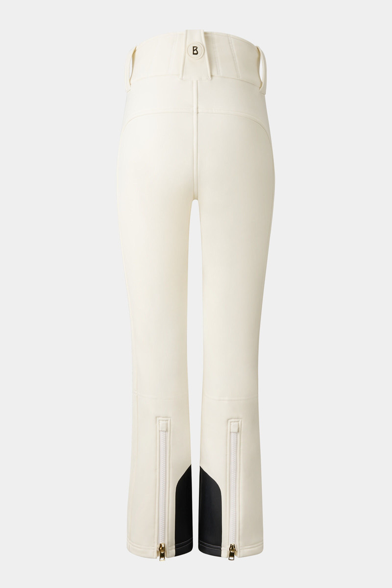 Hazel Softshell ski pants in Off-white 7