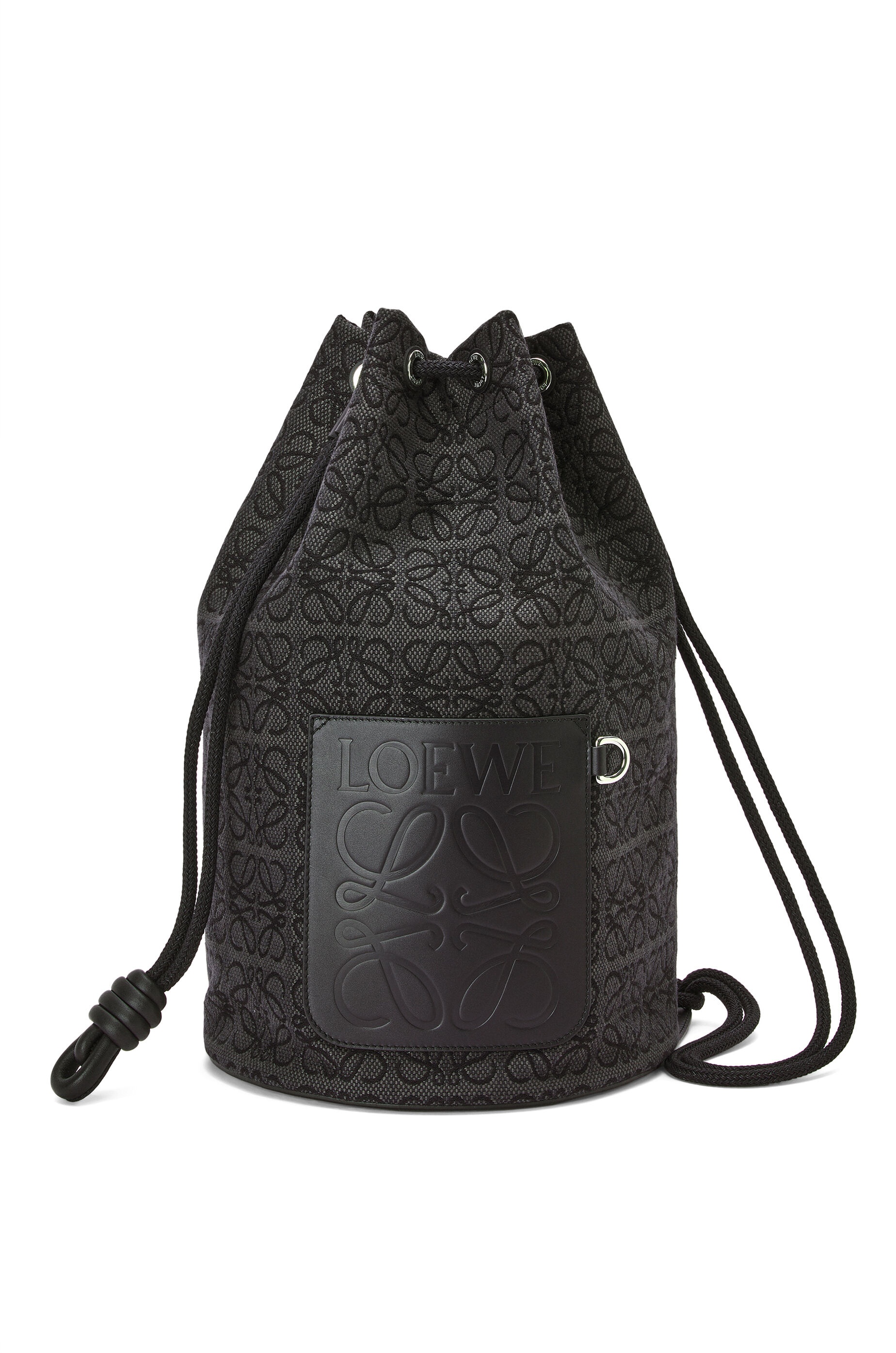 Sailor bag in Anagram jacquard and calfskin - 1