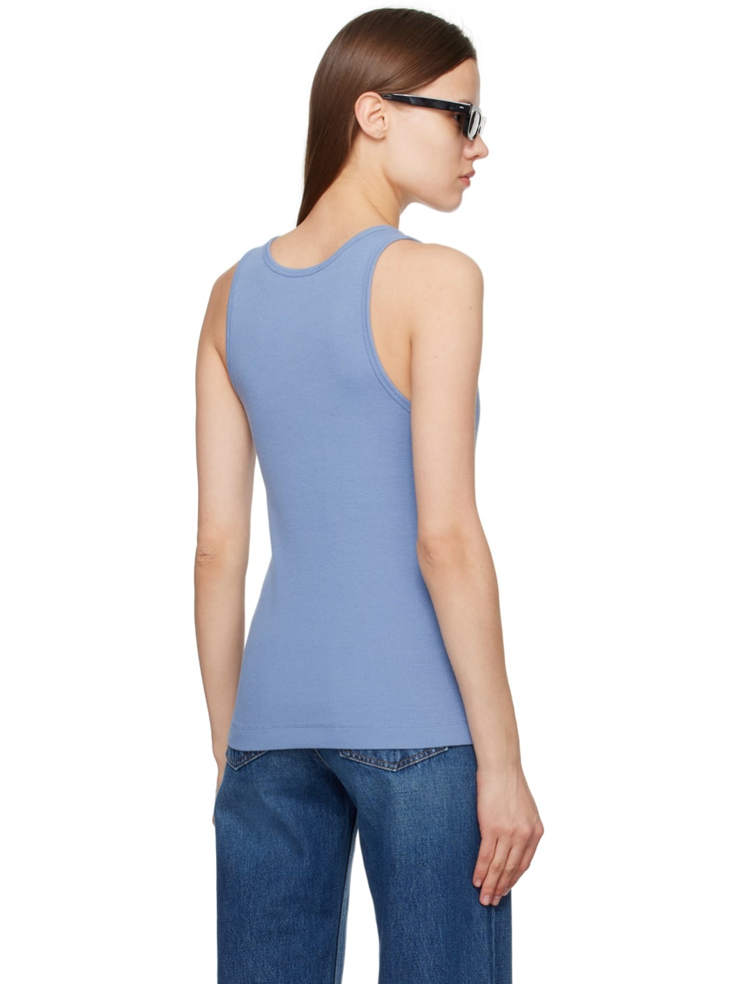 Blue Baby Fox Tank Top - 3