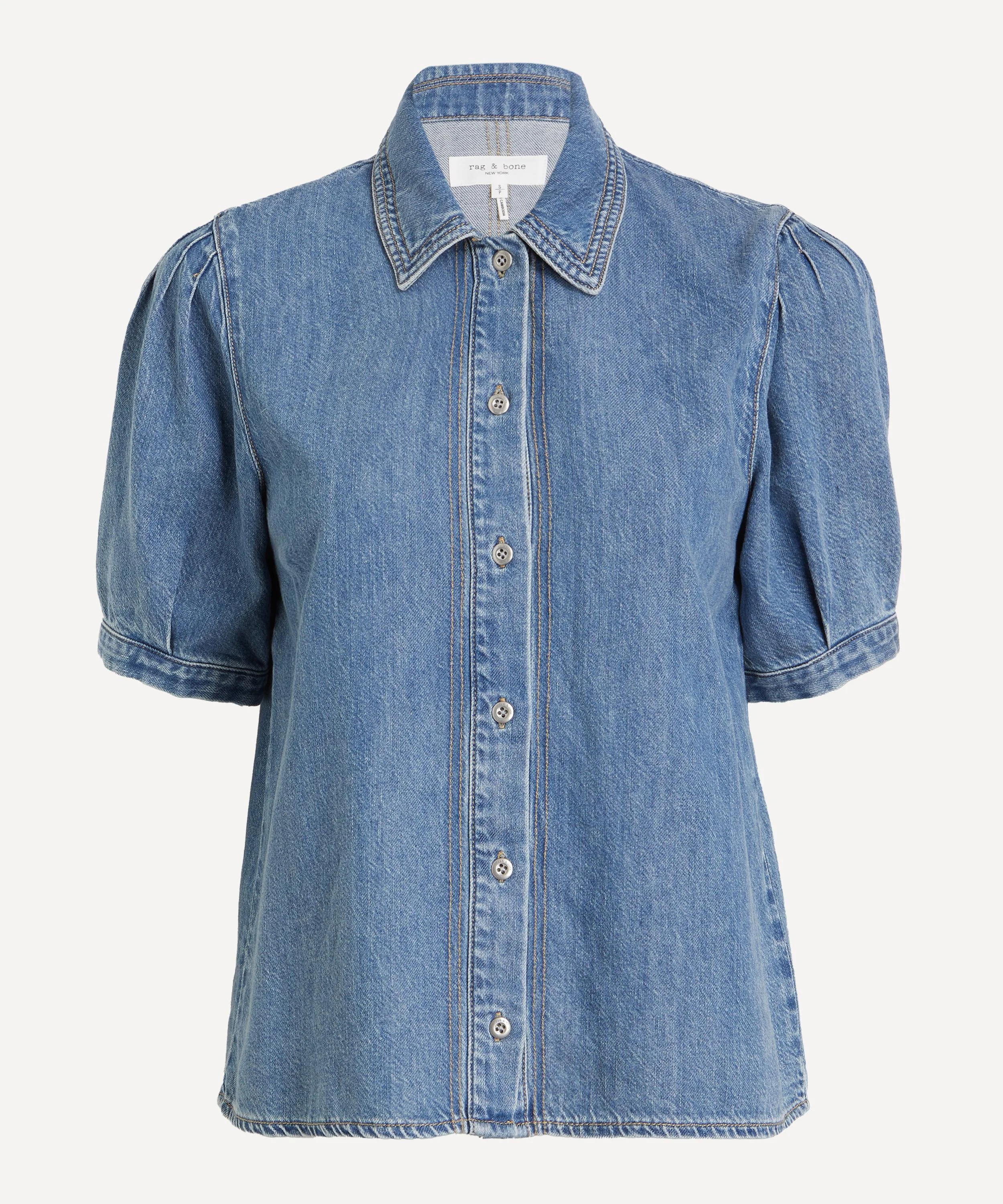 Taylor Denim Blouse - 1