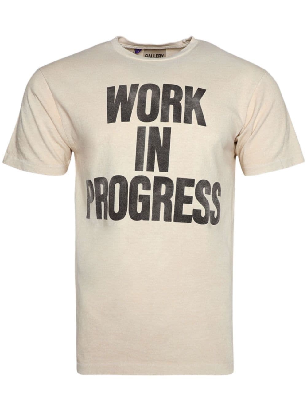 Work In Progress cotton T-shirt - 1