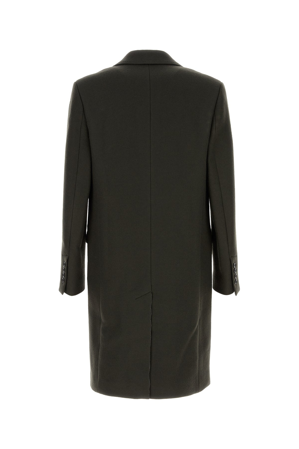 Charcoal wool coat - 2